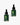 Zwei grüne Glas-Tropfflaschen mit der Aufschrift „Farm Loves Face AHA/BHA + Bio-Grünkohl Peeling Serum“ stehen auf weißem Untergrund. Die minimalistischen Etiketten sind mit einem hellgrünen Logo versehen, das dieses sanfte und dennoch wirksame AHA/BHA-Peeling-Serum hervorhebt.
